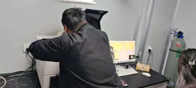 西藏某乳制品企業儀器安裝調試